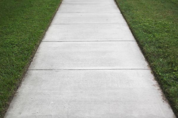 Sidewalk Concrete Construction
