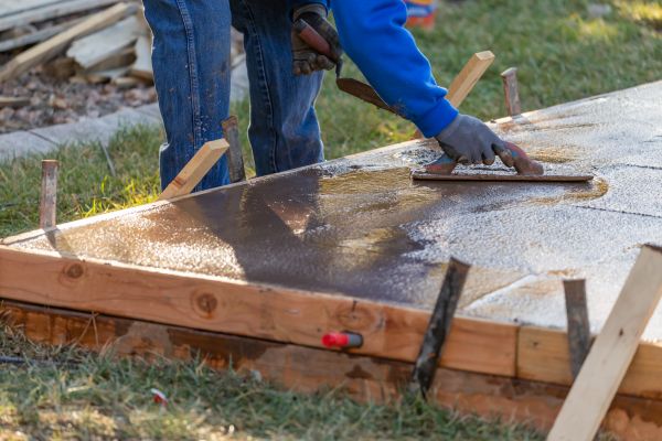 Cost of Patio Slab Construction in Longmont