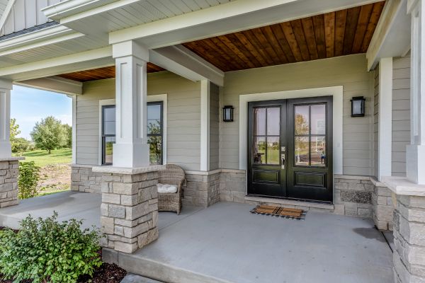 Concrete Porch Construction in Longmont