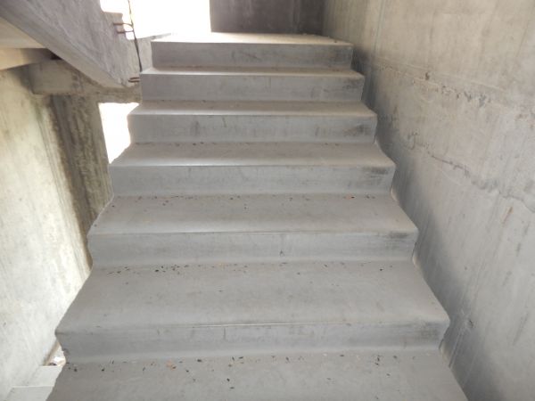 Poured Stair Construction in Longmont