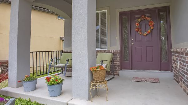 Porch Concrete Laying in Longmont