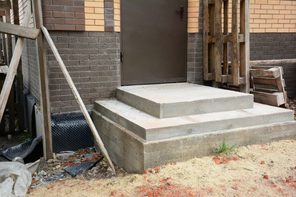 Cement Steps Construction in Longmont