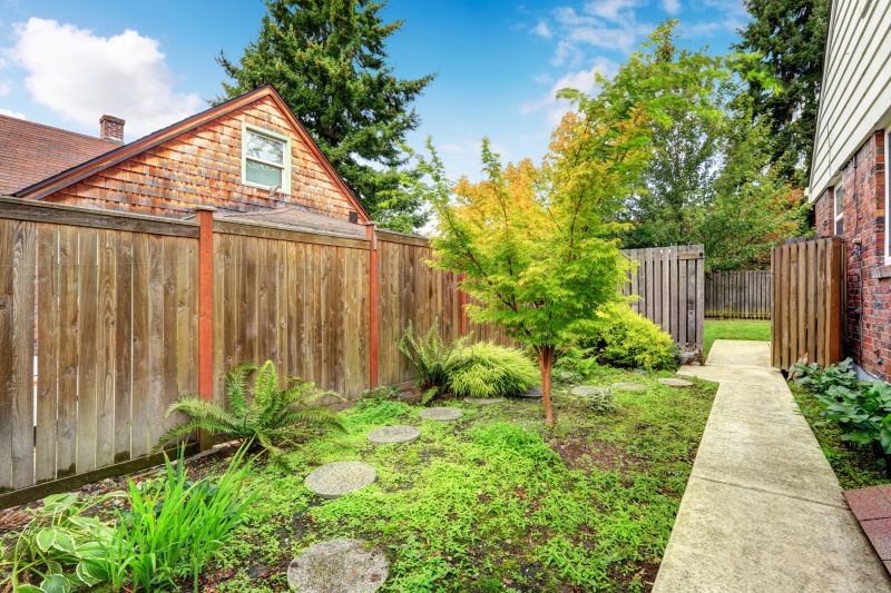 Backyard Sidewalk Installation