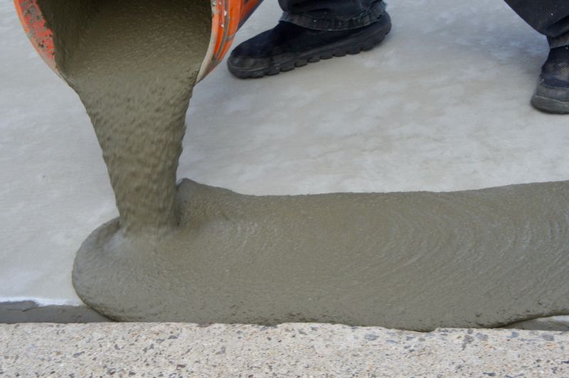 Cement Pad Pouring