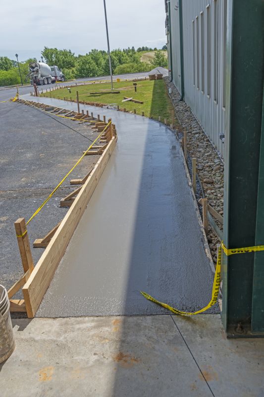Cement Pavement Construction
