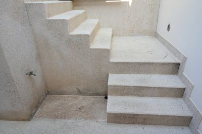 Cement Steps Construction